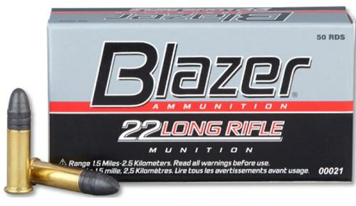 22 Long Rifle 50 Rounds Ammunition CCI 40 Grain Lead